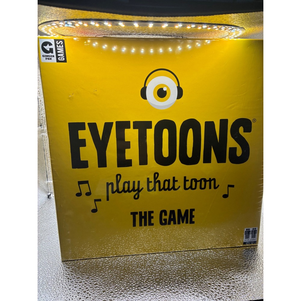 Eyetoons Play That Toon Musical Trivia Board Game New Sealed 2017